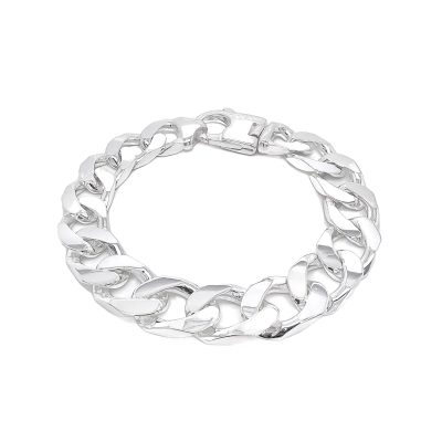 Mens bracelets Silver