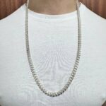 925 sterling silver mens cuban chain tight and heavy links 6 mm wide everyday use.