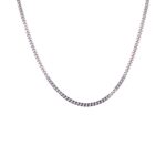 9k White Gold Solid Close Curb Chain - 1.7 mm