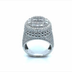 925 Sterling Silver Iced Out Champions Ring - SR00123 - Image 2