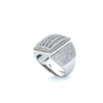 925 Sterling Silver Stone Set Champions Cz Ring - SR00088