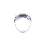 925 Sterling Silver Baguette Ring Iced Out - SR00113 - Image 2