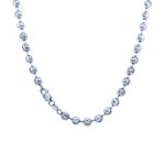 925 Sterling Silver Mooncut Ball Chain - 5 mm
