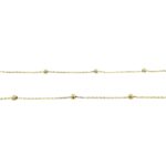 14k Yellow Gold Solid Ball Chain - 2.50 mm - Image 3
