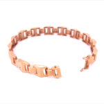 18k Rose Gold VS1 Diamond Pyramid Bracelet 1.25 ct - 10 mm - Image 3