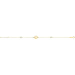 9k Yellow Gold Ladies Bracelet - Compass - Image 2