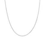 925 Sterling Silver Plain Belcher Chain - 1.5 mm