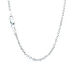 925 Sterling Silver Plain Belcher Chain - 2.3 mm - Image 2