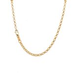 9k Yellow Gold Belcher Chain - 2.5 mm - Image 2