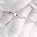 925 Sterling Silver Plain Belcher Chain - 2.7 mm - Image 3