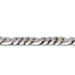 9k White Gold Diamond Cuban Bracelet 11.76 ct - 13 mm - Image 5