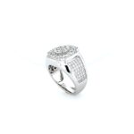 925 Sterling Silver Iced Out Ring - SR00054