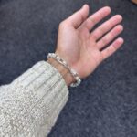 925 Sterling Silver Gypsy Link Belcher Bracelet - 8 mm - Image 4