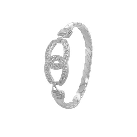 Womens Silver Bangles
