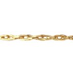 14k Yellow Gold Prince of Wales Bracelet - 6 mm - Image 2