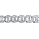 925 Sterling Silver Gucci Cuban Bracelet - 12 mm - Image 2