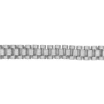 925 Sterling Silver Stone Set Thick Rolex Inspired Bracelet - 11 mm - Image 2