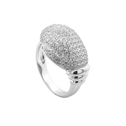 Mens Boxing Glove ring in sterling silver with cubic zirconia stones (Cz) in 13 mm width. This ring is solid with a very conformable wear and exceptional details. Metal: 925 Sterling Silver