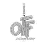 925 sterling silver only the family pendant stones set with cubic zirconia stones.