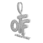 925 sterling silver pendant stone set with cz stones only the family.