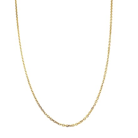Anchor, Trace, Diamond cut belcher chain for men women kids solid Italian made UK Hallmarked 1.6 mm for charms and pendants.