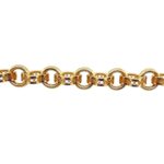 9k Yellow Gold Solid Lucky Clover Belcher Bracelet – 10.50 mm - Image 7