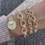 9k Yellow Gold Solid Heart Belcher Bracelet – 8 mm - Image 2