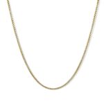 14k Yellow Gold Solid Round Box Chain - 1.6 mm - Image 4