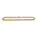 14k Yellow Gold Solid Miami Cuban Bracelet - 4 mm - Image 3