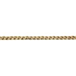 14k yellow gold cuban bracelet