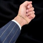 14k yellow gold cuban bracelet