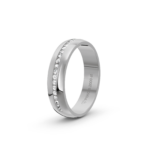 950 Platinum Diamond Wedding Band Channel Set 0.20 ct - 5 mm