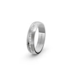 950 Platinum Diamond Wedding Band Channel Set 0.20 ct - 5 mm - Image 2
