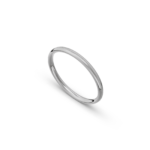 950 Platinum Thin Patterned Wedding Band - 2 mm - Image 2