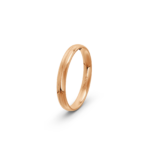 9K Rose Gold Patterned Wedding Band - 3 mm - Image 5