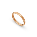 9K Rose Gold Patterned Wedding Band - 3 mm - Image 2