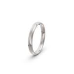 9K White Gold Patterned Wedding Band - 3 mm - Image 5