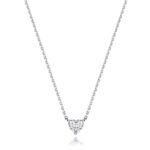18k Gold Diamond Heart Necklace 0.35 ct - 1.00 ct - Image 7
