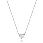 18k Gold Diamond Heart Necklace 0.35 ct - 1.00 ct - Image 8