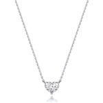 18k Gold Diamond Heart Necklace 0.35 ct - 1.00 ct - Image 9