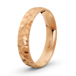 Rose gold wedding ring