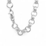 925 Sterling Silver Belcher Chain Fully Patterned Links - 17 mm - Image 2
