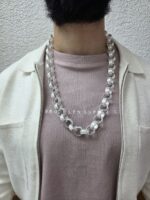 925 Sterling Silver Belcher Chain Fully Patterned Links - 17 mm - Image 6