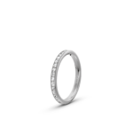950 Platinum Channel Set Diamond Eternity Ring 0.20 ct - 2 mm