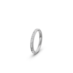 950 Platinum Channel Set Diamond Eternity Ring 0.20 ct - 2 mm - Image 3