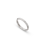 14k White Gold Channel Set Diamond Eternity Ring 0.10 ct - 2 mm - Image 2
