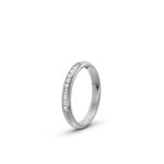 950 Platinum Channel Set Diamond Eternity Ring 0.10 ct - 2.5 mm