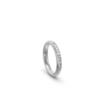 950 Platinum Channel Set Diamond Eternity Ring 0.10 ct - 2.5 mm - Image 4