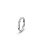 950 Platinum Channel Set Diamond Eternity Ring 0.10 ct - 2.5 mm - Image 3