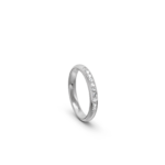 950 Platinum Pave Set Diamond Eternity Ring 0.10 ct - 2.5 mm - Image 4